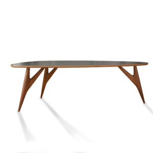 Laminate top dining table Tavolo moderno in legno massello
